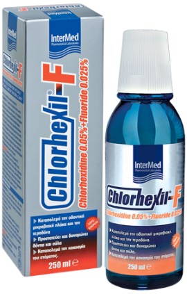 Intermed Chlorhexil-F Στοματικό διάλυμα 250ml
