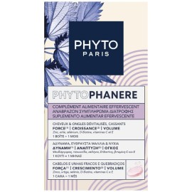 Phyto Phytophanere Συμπλήρωμα Διατροφής για Αδύναμα, Εύθραυστα Μαλλιά & Νύχια, 30eff.tabs