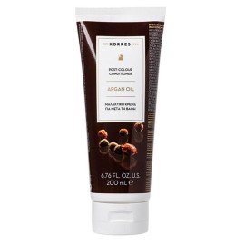 Korres Argan Oil Post-Colour Conditioner Μαλακτική Κρέμα για Μετά τη Βαφή 200ml