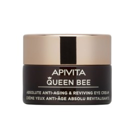 Apivita Queen Bee Absolute Anti-Aging & Reviving Eye Cream Κρέμα Ματιών Απόλυτης Αντιγήρανσης και Αναζωογόνησης με Βασιλικό Πολτό 15ml