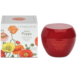 L Erbolario Papavero Soave Κρέμα Σώματος Papavero 200ml