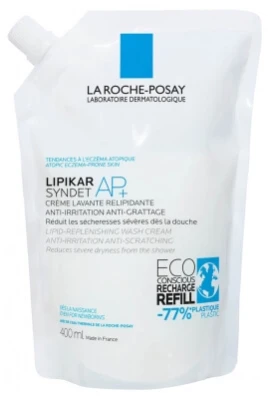 La Roche-Posay Lipikar Syndet AP+ Eco-Refill, 400ml
