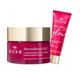Nuxe Pack Promo Merveillance Lift Glow Firming Radiance Cream Κρέμα Προσώπου Ημέρας με Χρώμα, 50ml & Promo Merveillance Lift Firming Powdery Cream Συσφικτική Κρέμα Προσώπου, 50ml
