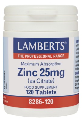 Lamberts Zinc 25mg 120tabs