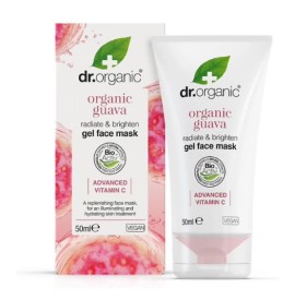 Dr.Organic Organic Guava Radiate & Brighten Gel Face Mask Μάσκα Προσώπου για Θρέψη, 50ml