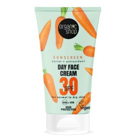 Organic Shop Sunscreen Αντηλιακή Κρέμα Προσώπου με Καρότο SPF30, 50ml
