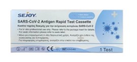 Sejoy Cov-2 Antigen Rapid Test 1test
