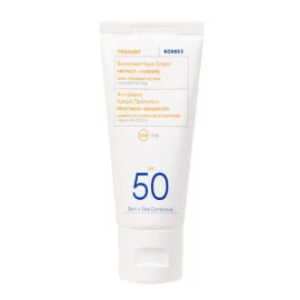 Korres Yoghurt Sunscreen Emulsion Face Cream SPF50 Αντηλιακή Κρέμα Προσώπου 50ml
