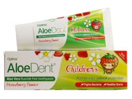 Optima AloeDent Childrens Toothpaste Strawberry 50ml