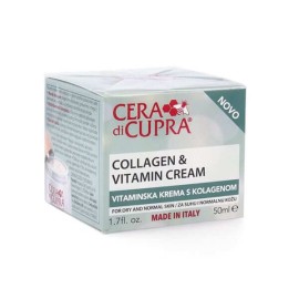 Cera Di Cupra Αντιγηραντική Κρέμα Προσώπου με Κολλαγόνο και Βιταμίνες για Κανονική/ Ξηρή Επιδερμίδα, 50ml