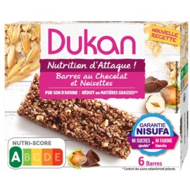 Dukan Μπάρες Bρώμης με Σοκολάτα & Φουντούκι, 150gr