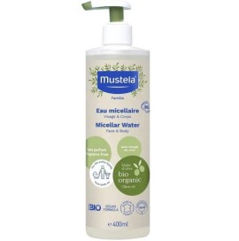 Mustela Bio Micellar Water Μικκυλιακό Nερό Kαθαρισμού για Μωρά, 400ml