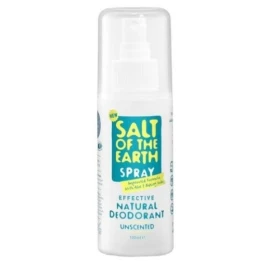 Salt of the Earth Crystal Spring Spray Φυσικό Αποσμητικό Εξαιρετικά Αποτελεσματικό που δεν Αφήνει Άσπρους Λεκέδες στα Ρούχα, 100ml