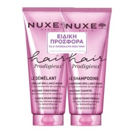 Nuxe Promo Hair Prodigieux (-50% στο 2ο Προϊόν) High Shine Μαλακτική Κρέμα Λάμψης, 200ml & High Shine Σαμπουάν Λάμψης, 200ml, 1σετ