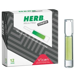 Vican Herb Micro Filter Στριφτό 12τμχ
