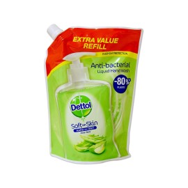 Dettol Soft on Skin Αντιβακτηριδιακό Ανταλλακτικό Κρεμοσάπουνο Aloe Vera 500ml