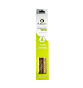 OLA Bamboo Καλαμάκια από Μπαμπού 6 τεμάχια
