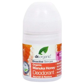 Dr.Organic Organic Deodorant Manuka Honey Roll-On Αποσμητικό με Βιολογικό Μέλι Μανούκα 50ml
