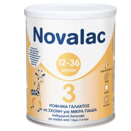 Novalac 3 Ρόφημα Γάλακτος Σε Σκόνη Για Παιδιά Μετά τον 1o Χρόνο 400gr