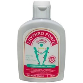 Erythro Forte Classic Lemon Κρέμα για Μυϊκούς Πόνους με Άρωμα Λεμόνι, 115ml
