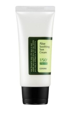 COSRX Aloe Soothing Sun Cream SPF 50+ / PA Καθημερινό Καταπραϋντικό Αντιηλιακό με Αλόη, 50ml