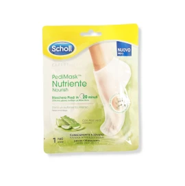 Scholl PediMask Nutriente Nourish Μάσκα Ποδιών με Aloe Vera 1τμχ