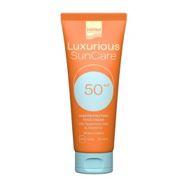 Intermed Luxurious Sun Care Face Cream SPF50 with Hyaluronic Acid 75ml