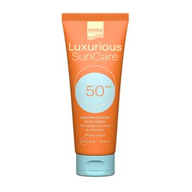 Intermed Luxurious Sun Care Face Cream SPF50 with Hyaluronic Acid 75ml