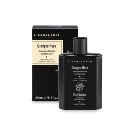 L Erbolario Black Juniper Energising Shower Shampoo 250ml