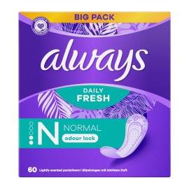 Always Dailies Fresh & Protect Normal Σερβιετάκια 40+20 ΤΜΧ ΔΩΡΟ