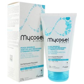 Biorga Mycogel Gel Nettoyant Τζελ Καθαρισμού Για Ερεθισμένες Επιδερμίδες 150ml
