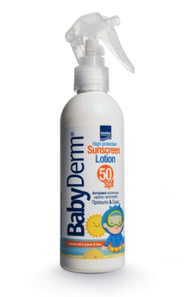 Intermed Babyderm Sunscreen Lotion spf50 200ml