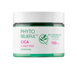 Thank You Farmer Phyto Relieful Cica Toner Pad 210ml, 100 pads.