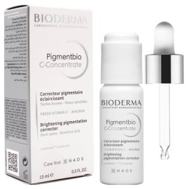 Bioderma Pigmentbio C-Concentrate Προϊόν Φροντίδας για Καφέ Κηλίδες, Απολέπιση, Πρόληψη Γήρανσης 15ml