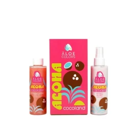 Aloe Colors Aloha Cocoland Set με Invisible Oil Mist Ενυδατικό Σπρέι Σώματος, 150ml & Hydrating Invisible Dry Oil Ενυδατικό Έλαιο για Σώμα & Μαλλιά, 150ml, 1σετ