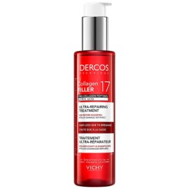 Vichy Dercos Collagen Filler 17 Ultra-Repairing Shampoo Επανορθωτικό Σαμπουάν Μαλλιών κατά του Σπασίματος, 150ml