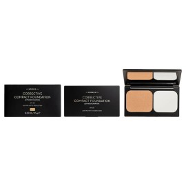 Korres Activated Charcoal Corrective Compact Foundation ACCF2 Διορθωτικό make-up για Ατέλειες 9.5gr