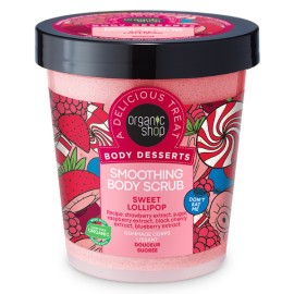 Organic Shop by Natura Siberica Body Desserts Smoothing Body Scrub Sweet Lollipop Απολεπιστικό Σώματος για Λείανση, 450ml