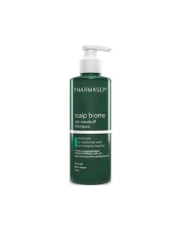 Pharmasept Scalp Biome Oily Dandruff Shampoo Σαμπουάν με Πρεβιοτικά Κατά της Λιπαρής Πιτυρίδας 400ml