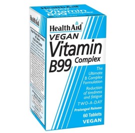 Health Aid Vitamin B99 Complex, 60 ταμπλέτες