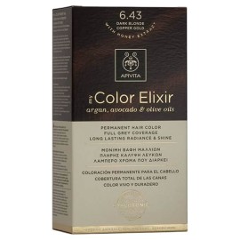 Apivita My Color Elixir 6.43 Ξανθό Σκούρο Χάλκινο Μελί 1τμχ