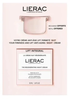 Lierac Lift Integral Regenerating Night Cream Set + Free Refill