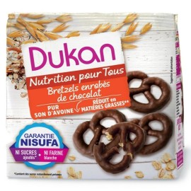 Dukan Expert Pretzels Βρώμης με Επικάλυψη Σοκολάτας, 100gr