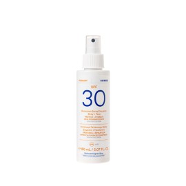 Korres Yoghurt Sunscreen Emulsion Face & Body Αντηλιακό Γαλάκτωμα Spray Σώματος & Προσώπου SPF30 150ml