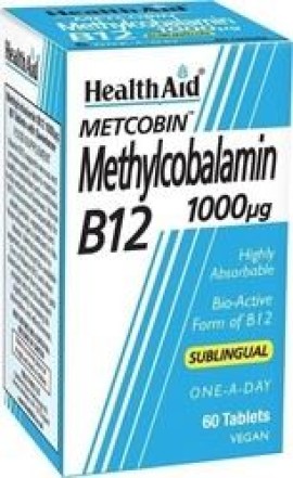 Health Aid Metcobin Methylcobalamin 1000μg 60tabs
