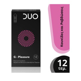 DUO G-Pleasure Προφυλακτικά 12τμχ