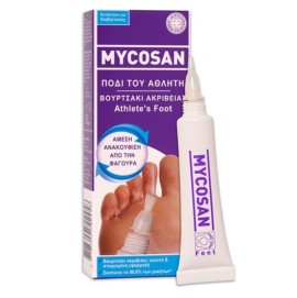 Mycosan Athletes Foot Gel Θεραπεία για το Πόδι του Αθλητή, 15ml