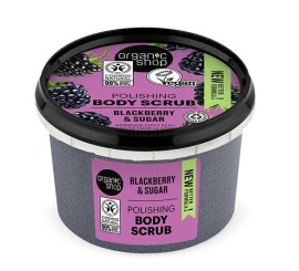 Organic Shop by Natura Siberica Polishing Body Scrub Blackberry & Sugar Απολεπιστικό Σώματος, 250ml