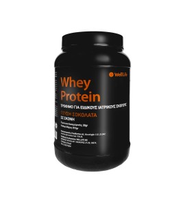 WELLLIFE Whey Protein ,Συμπλήρωμα Διατροφής με Πρωτεΐνη Ορού Γάλακτος με Γεύση Σοκολάτα -810gr