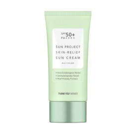 Thank You Farmer Sun Project Skin Relief Sun Cream Αντηλιακό Προσώπου SPF50+, 50ml